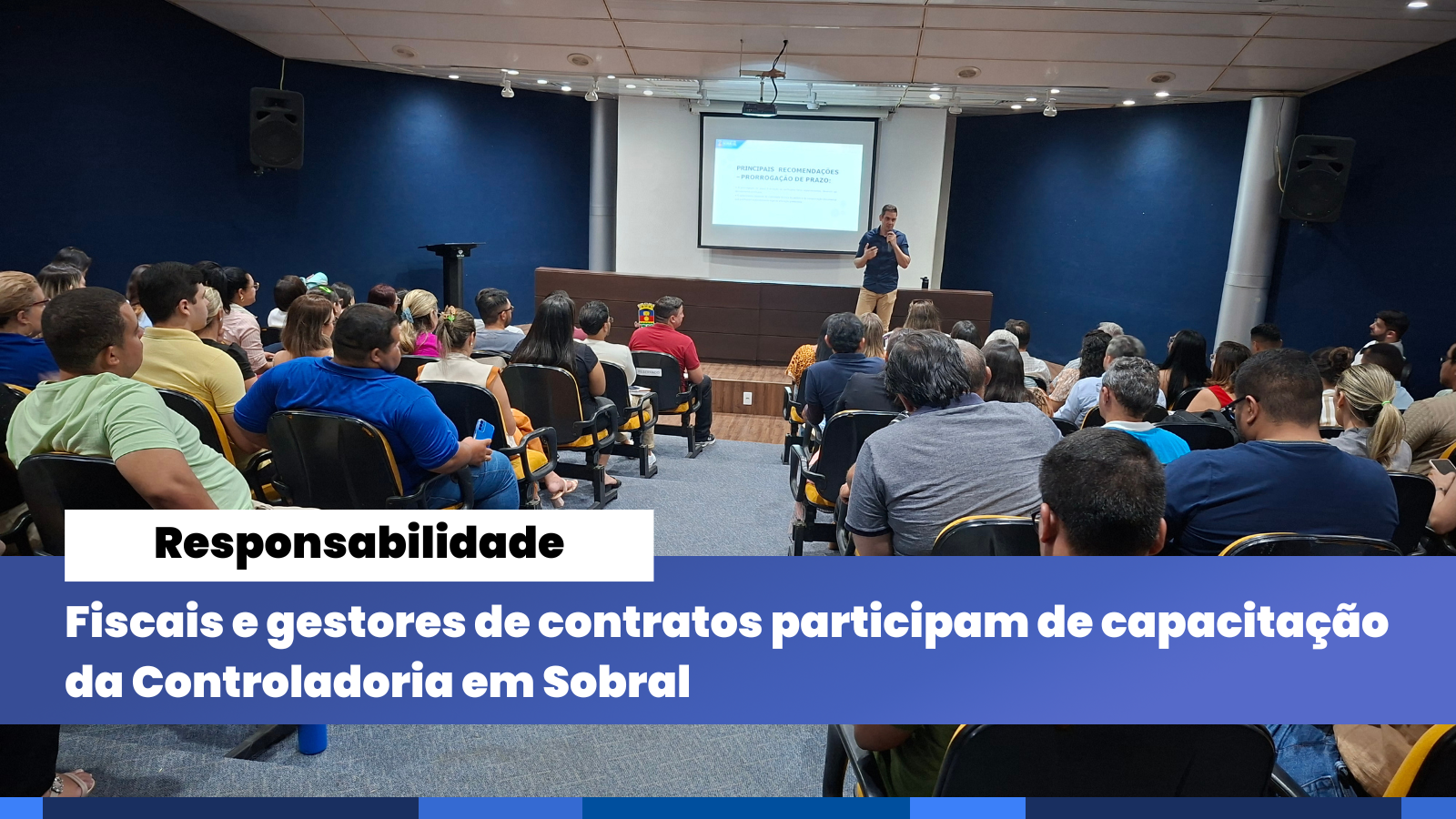 Fiscais e gestores de contratos participam de capacitação da Controladoria em...