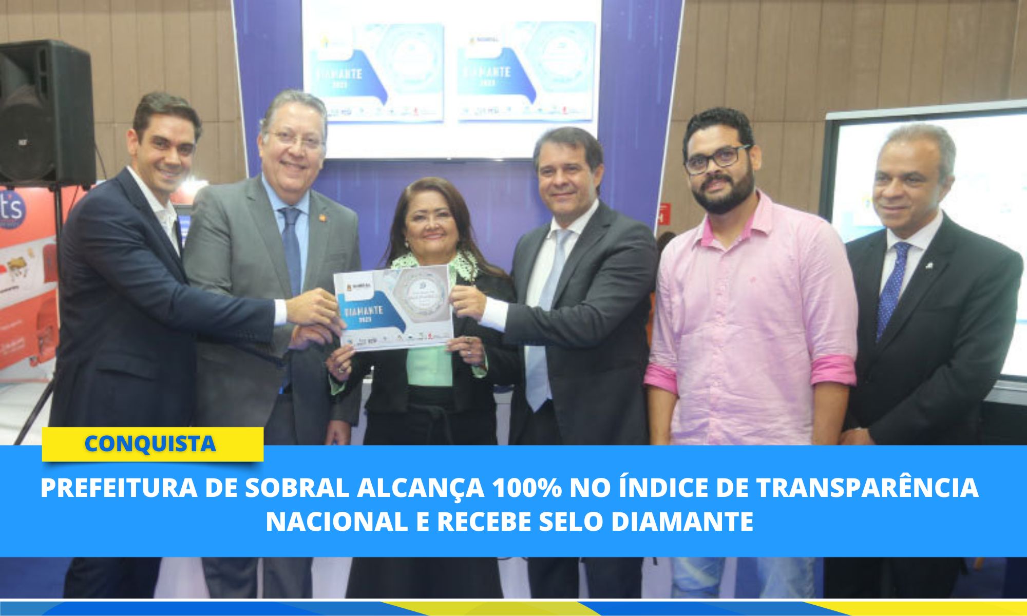  Prefeitura de Sobral alcança 100% no Índice de Transparência Nacional e rece...